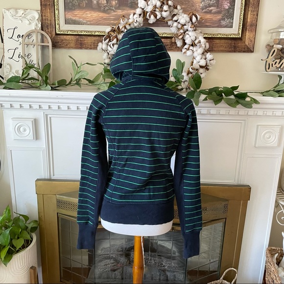 Lululemon Scuba Hoodie Lined Hood
Slalom Stripe Printed Inkwell Green Bean - Picture 4 of 4